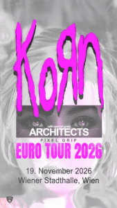 KORN - Thu, Nov 19, 2026, 19:30 at Wiener Stadthalle, Roland-Rainer-Platz 1, 1150 Wien, Österreich
