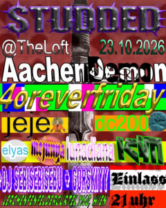 STUDDED - Fr., 23.10.2026, 21:00 at The Loft, Lerchenfelder Gürtel 37, 1160 Wien, Österreich