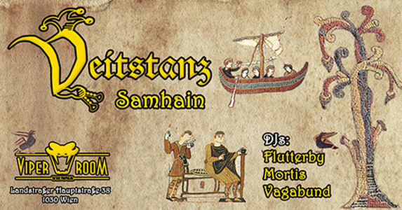 VEITSTANZ – Samhain - Sa., 24.10.2026, 22:00 at Viper Room Vienna, Landstrasser Hauptstr. 38, 1030 Wien, Österreich