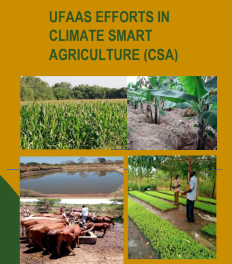 UFAAS Climate Smart Agriculture brochure