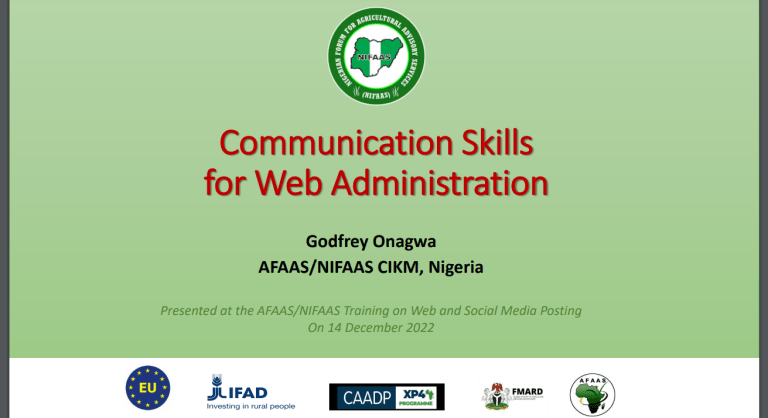 Communication Skills for Web Administration