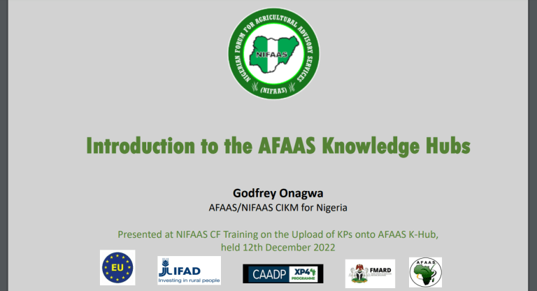Introduction to the AFAAS Knowledge Hubs