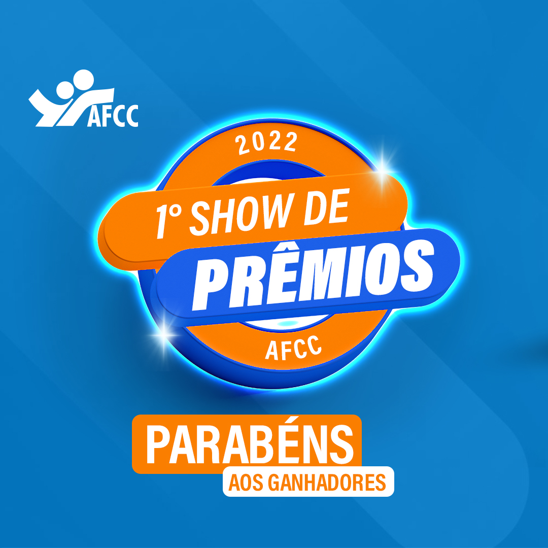 Confira os vencedores do 1º Show de Prêmios da AFCC - Blog - AFCC ...