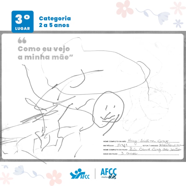 Concurso de Desenho - "Como eu vejo a minha mãe"