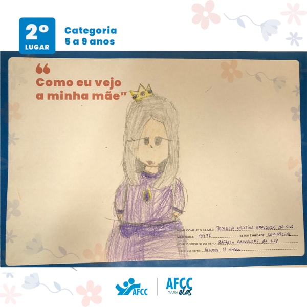 Concurso de Desenho - "Como eu vejo a minha mãe"