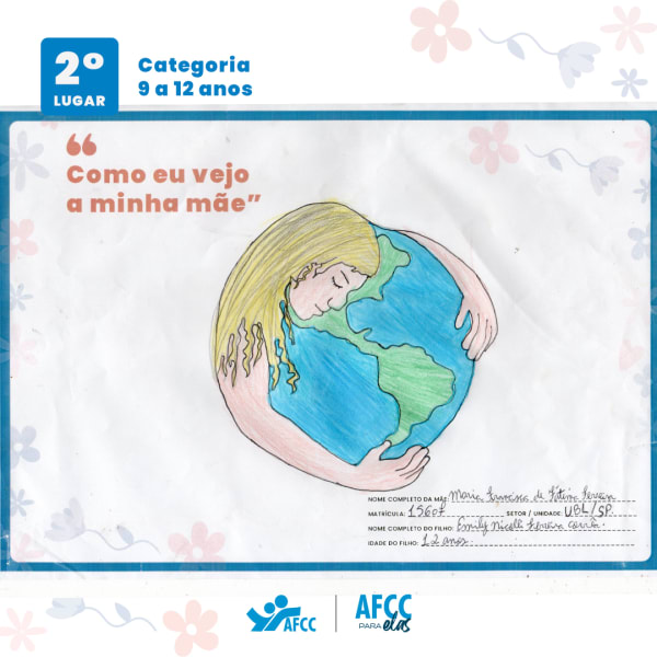 Concurso de Desenho - "Como eu vejo a minha mãe"