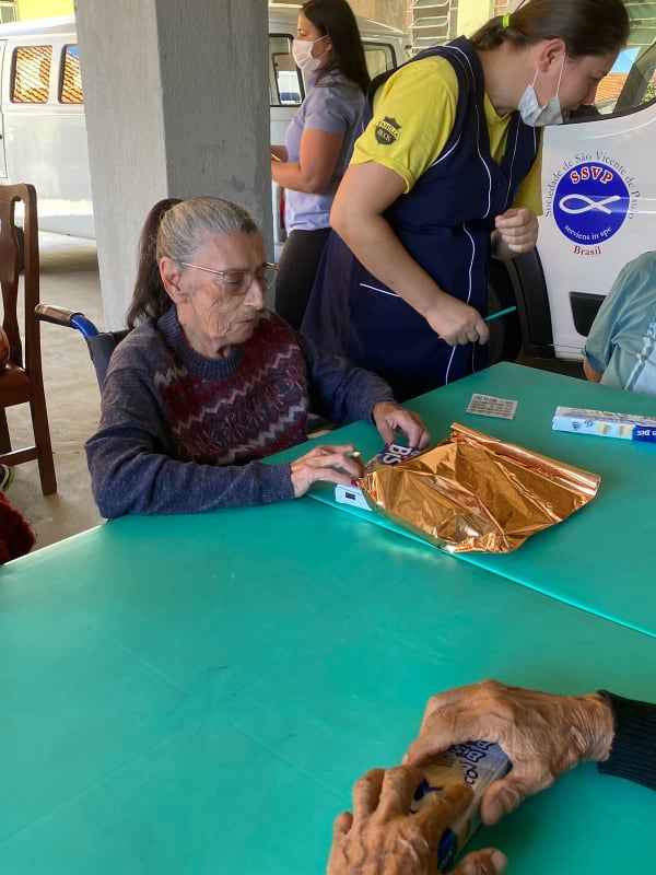 Ação social - Serviço de Acolhimento Institucional para Idosos São Vicente de Paulo