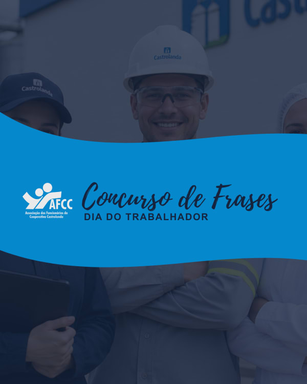 Concurso de Frases - Dia do Trabalhador