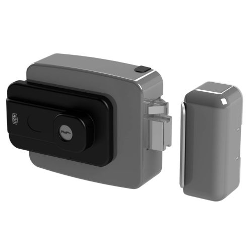 Serrure &eacute;lectrique Oltre cylindre rond galvanis&eacute; - DOM - NAP7001002 pas cher