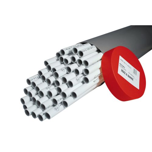 Tube multicouche nu FLUXO en longueur de 4m D.20mm - NICOLL - FLEM4L20 pas cher Secondaire 1 L
