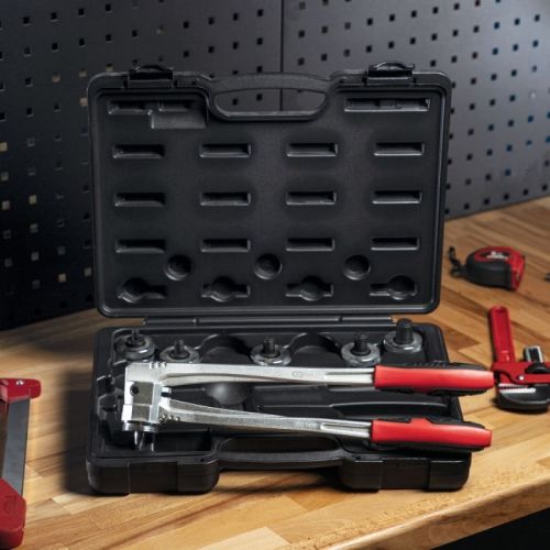 Coffret de pince à emboiture avec 5 têtes KS TOOLS 202.1400 photo du produit Secondaire 2 L