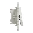 Va-et-vient + poussoir ODACE blanc 10 A SCHNEIDER S520285 photo du produit Secondaire 3 S