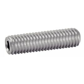 Vis à métaux sans-tête Acton hexagonale creuse bout cuvette inox A2 DIN 916 photo du produit Principale M