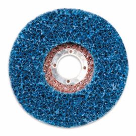 Disque abrasif non tiss&eacute; 3M Scotch-Brite Clean and Strip CG-RD 115 x 22,225 mm gros grain bleu - B61174 pas cher Principale M