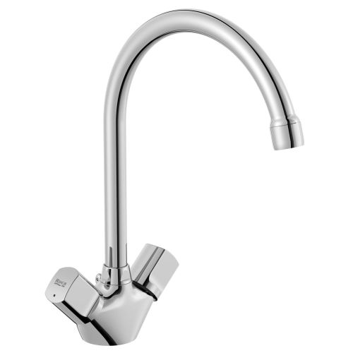 Mélangeur évier BRAVA monotrou à bec mobile - ROCA - A5A848EC0F pas cher