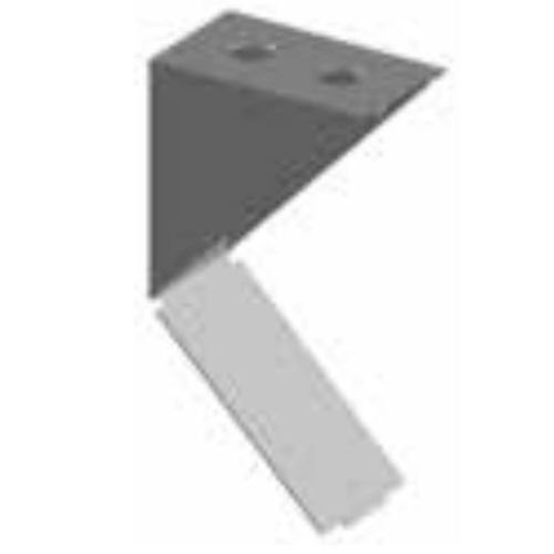 Tac Ecker polypropylène haut 3046 4 trous 24 x 43 x 43 mm boîte de 100 MONIN 511790 photo du produit Principale L