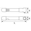 Clé dynamométrique 3/8'' isolée 1000 V SAM OUTILLAGE Z-854-J photo du produit Secondaire 1 S