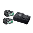 Meuleuse d'angle 18 - 36 V + 2 batteries Multi Volt 2,5-5Ah + chargeur + coffret HITCASE HIKOKI G3613DAWRZ photo du produit Secondaire 2 S