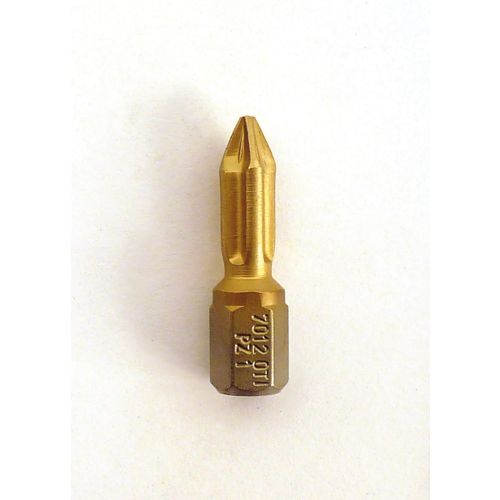 Embout de vissage Pozidriv N°1 25 mm en torsion TIN à usage intensive SMARTOOL TECHNIC 933112 photo du produit