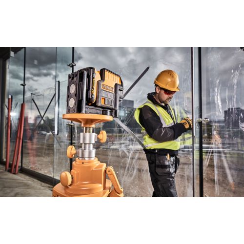 Niveau laser croix rouge + 5 points 10,8 V XR + batterie 2 Ah + chargeur DEWALT DCE0825D1R-QW photo du produit Secondaire 3 L