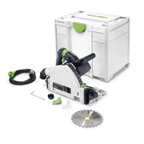 Scie plongeante Festool TS55 RQ-Plus 1050 W + rail de guidage FS 1400/2 + Systainer Sys3 photo du produit Secondaire 1 L