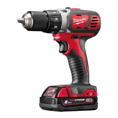 Perceuse visseuse compacte 18 V M18 BDD-202X 50Nm avec 2 batteries 2.0 Ah + chargeur M12 - 18C en HD Box MILWAUKEE 4933446195 photo du produit Secondaire 1 L