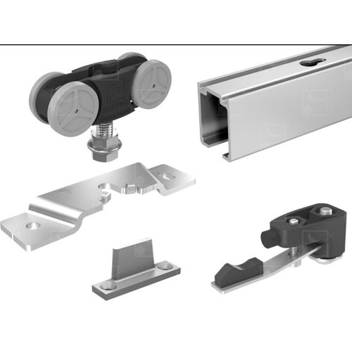 Kit MA40B-190cm rail alu + garniture 40kg - MANTION - MA40B-190 pas cher