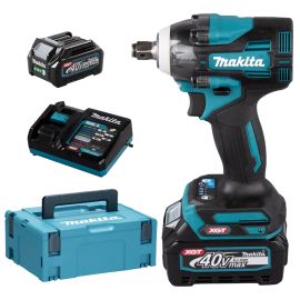 Boulonneuse 40V max Li-Ion XGT Makita TW004GD201 350 Nm + 2 batteries 2,5 Ah + chargeur + coffret MAKPAC photo du produit Principale M