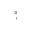 Bouton de d&eacute;clenchement chrom&eacute; et tige pour NEMO - GEBERIT - 240.164.21.1 pas cher