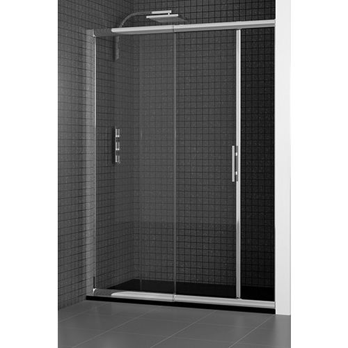 Paroi de douche coulissante CLASSIC MACAO 90/105 avec 1 volet fixe blanc - KINEDO - PA641BTNE pas cher Principale L