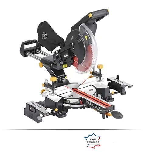Scie à onglet radiale 1600 W EnergySaw-254SB double inclinaison PEUGEOT OUTILLAGE 132033 photo du produit Secondaire 3 L