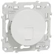 Prise RJ45 Blanc ODACE grade 3 cat. 6 STP à vis SCHNEIDER ELECTRIC S520476 pas cher