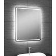 Miroir de salle de bains avec éclairage LED 80x65cm - PRADEL - 554013 pas cher Secondaire 1 S