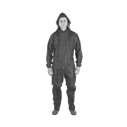 Combinaison de pluie PU COVERALL à doubles zips bleu marine TM - COVERGUARD - 50890 pas cher Secondaire 1 L