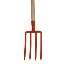 Fourche à fumier Mermier 4 dents émmanchée pas cher Principale M
