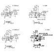 Paire de fiches à entailler Chromé mat - STREMLER - 3204.31.0 X 2 pas cher Secondaire 3 S