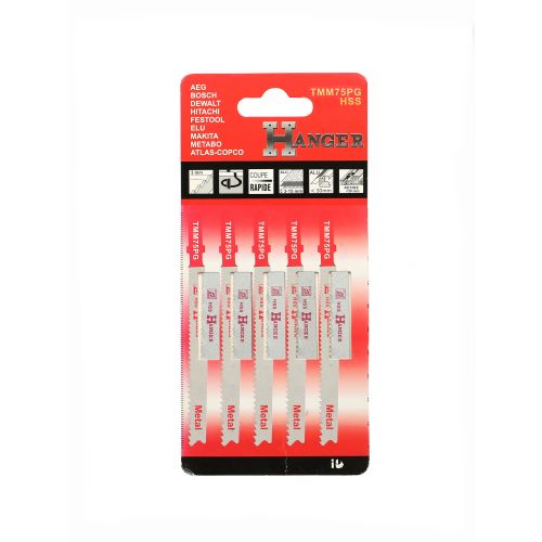 Lames de scie sauteuse TMM75PG L 75 mm pour métal HANGER 150207 photo du produit Secondaire 1 L