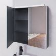 Armoir miroir Mirbox avec éclairage LED 60x60cm - CUISIBANE - S02MIRBOX60 pas cher Secondaire 3 S