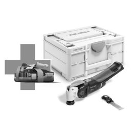 Outil oscillant 18V VECTURO Festool OSC 18 E-Basic-4,0 + batterie 4 Ah + Systainer SYS3 - 577033 pas cher Principale M