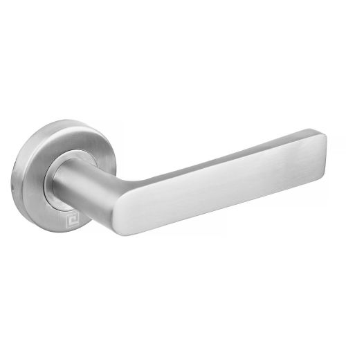 Béquille double massive sur rosace JADE 4005 inox - HERACLES - B-INOX-BM05 pas cher Secondaire 1 L