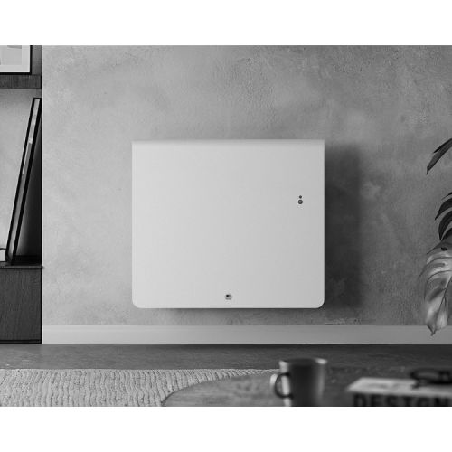 Radiateur à chaleur douce EQUATEUR 5 horizontal blanc mat 1500W - THERMOR - 428390 pas cher