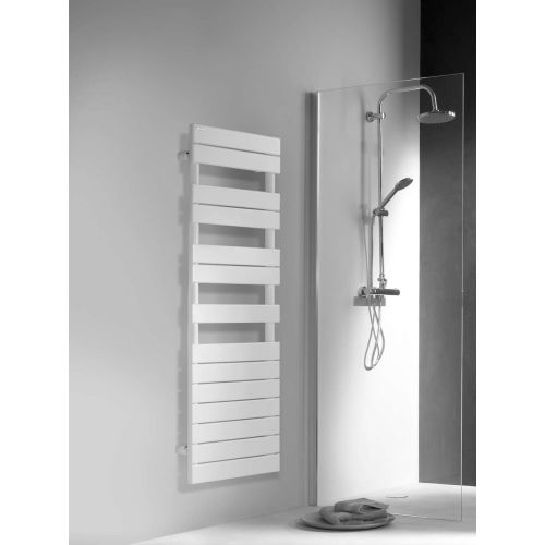 Radiateur sèche-serviettes à eau chaude FASSANE SPA symétrique blanc 411W chauffage central - ACOVA - FAS-082-050 pas cher Secondaire 1 L