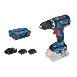 Perceuse-visseuse à percussion 18V Bosch GSB 18V-60 C + 2 batteries Procore 4 Ah + chargeur + coffret L-Boxx - 06019G2109 photo du produit Principale M