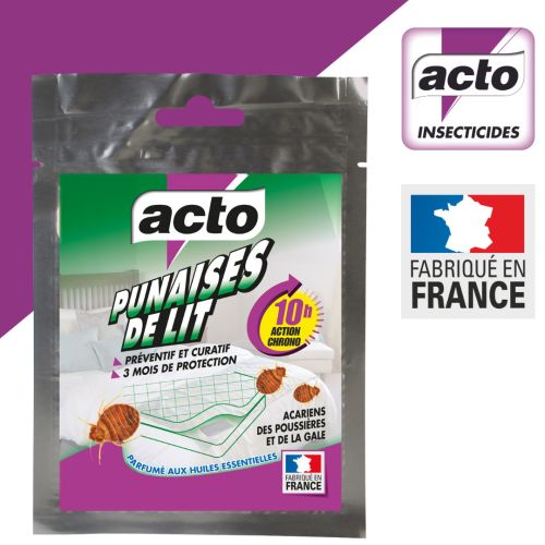 Plaquette punaises de lit et acariens ACTO INSECTICIDES PUNAIS2 photo du produit Secondaire 1 L