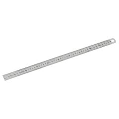 Réglet en inox longueur des réglets 50 cm