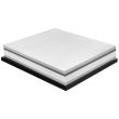 Matelas mémoire de forme orthopédique MEMORY PLUS I Love Sleep housse amovible 200x200cm - 25cm de hauteur pas cher Secondaire 1 S