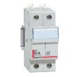 Coupe-circuit sectionneur bipolaire pour cartouche cylindrique industrielle type AM ou GG 10 x 38 mm 500 V~ LEGRAND 005828 photo du produit