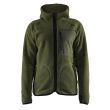 Veste polaire à capuche vert automne T4XL - BLÅKLÄDER - 4725295541094XL pas cher