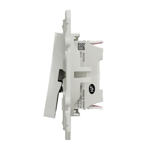 Va-et-vient + poussoir ODACE blanc 10 A SCHNEIDER S520285 photo du produit Secondaire 4 L