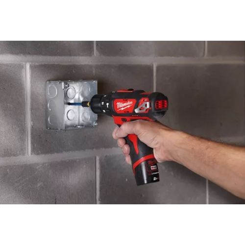 Perceuse à percussion 12V M12™ BPD-202C + 2 batteries 2 Ah + chargeur + coffret MILWAUKEE 4933441940 photo du produit Secondaire 6 L